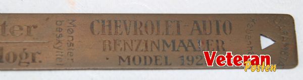 Benzinmler pind Chevrolet model 1925